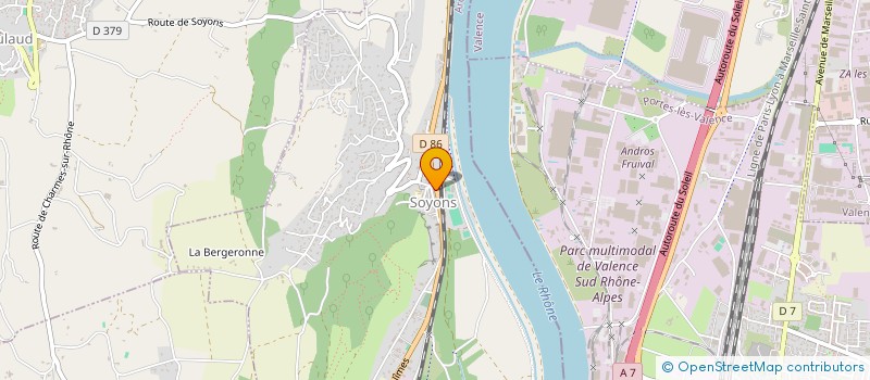 localisation de l'entreprise ASSOCIATION CULTURELLE MUSIQUE ET ARTS  SOYONS