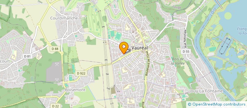 localisation de l'entreprise ASSOCIATION CULTURELLE NOUR à VAUREAL