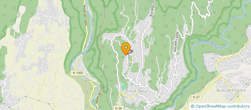 localisation de l'entreprise ASSOCIATION CULTURELLE OSEZ LES MOTS  ENTRE-DEUX