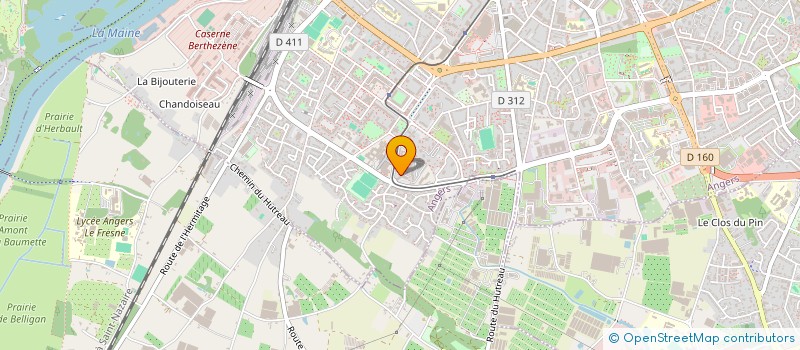 localisation de l'entreprise ASSOCIATION CULTURELLE POUR L EDUCATION ET LA SOLIDARITE à ANGERS