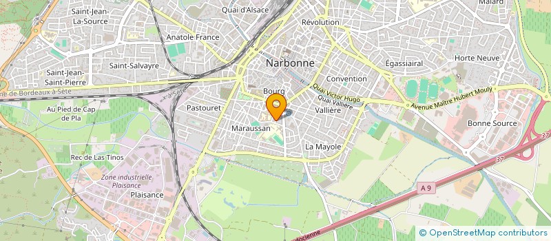 localisation de l'entreprise ASSOCIATION CULTURELLE PRESBYTERALE  NARBONNE