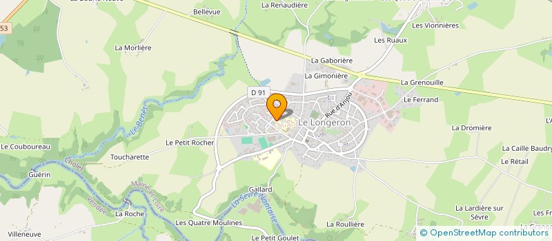 localisation de l'entreprise ASSOCIATION CULTURELLE PROSPER AMIOT à SEVREMOINE
