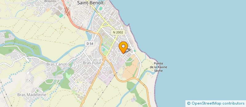localisation de l'entreprise ASSOCIATION CULTURELLE SAKI FE D'AN L'EST à SAINT-BENOIT