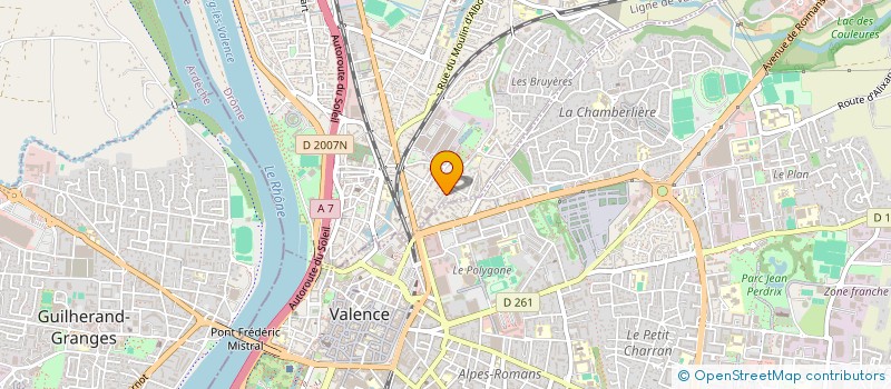 localisation de l'entreprise ASSOCIATION CULTURELLE SEVAN à BOURG-LES-VALENCE