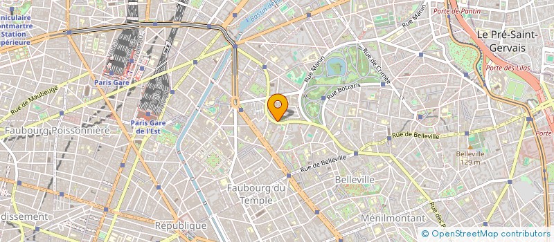 localisation de l'entreprise ASSOCIATION CULTURELLE SIMON BOLIVAR  PARIS