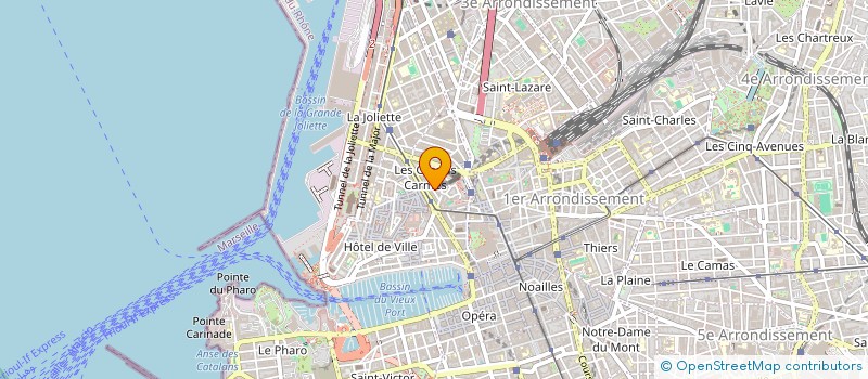 localisation de l'entreprise ASSOCIATION CULTURELLE SOCIO-EDUCATIVE à MARSEILLE