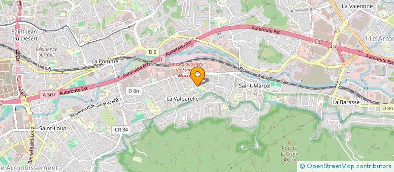 localisation de l'entreprise ASSOCIATION CULTURELLE, SOLIDAIRE, ESPOIR POUR TOUS  MARSEILLE