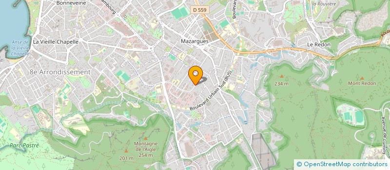 localisation de l'entreprise ASSOCIATION CULTURELLE & SPORTIVE JEAN GUGLIELMI à MARSEILLE 9EME