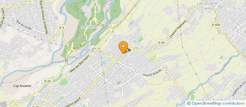 localisation de l'entreprise ASSOCIATION CULTURELLE SPORTIVE LOISIRS ANIMATION DIVERSES ET ENTRAIDE  SAINT-PIERRE