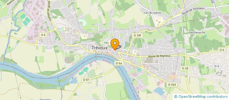 localisation de l'entreprise ASSOCIATION CULTURELLE TURQUE à TREVOUX