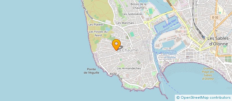 localisation de l'entreprise ASSOCIATION CULTURELLES DES ARTS ET LETTRES DU PAYS DES OLONNES à LES SABLES D'OLONNE