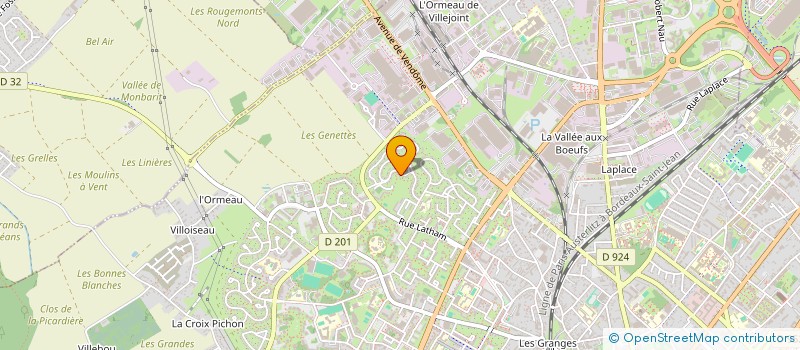 localisation de l'entreprise ASSOCIATION CULTURES ET CONNAISSANCES DU MONDE ARABE  BLOIS