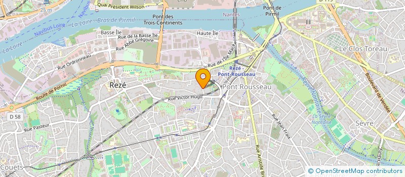 localisation de l'entreprise ASSOCIATION CŒUR AFRICAIN (ACA) à REZE