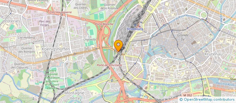 localisation de l'entreprise ASSOCIATION CURIO à STRASBOURG