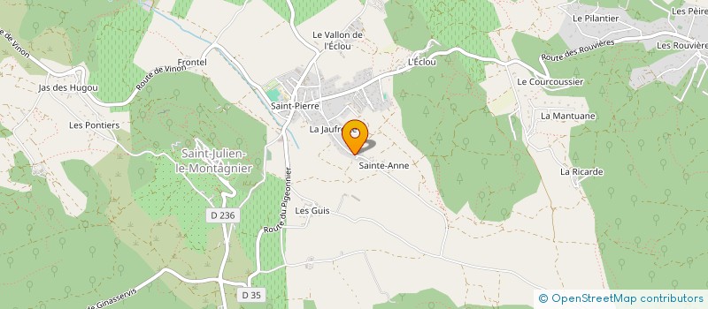 localisation de l'entreprise ASSOCIATION CURRICULUM VITAE ET LETTRE DE MOTIVATION  SAINT-JULIEN