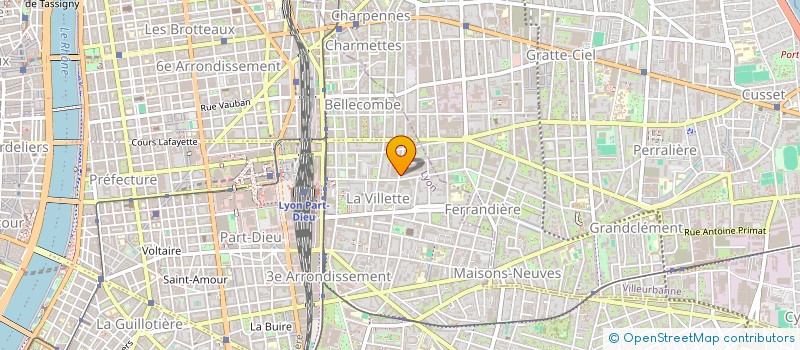 localisation de l'entreprise ASSOCIATION CUSTOM PERFORMANCE  LYON