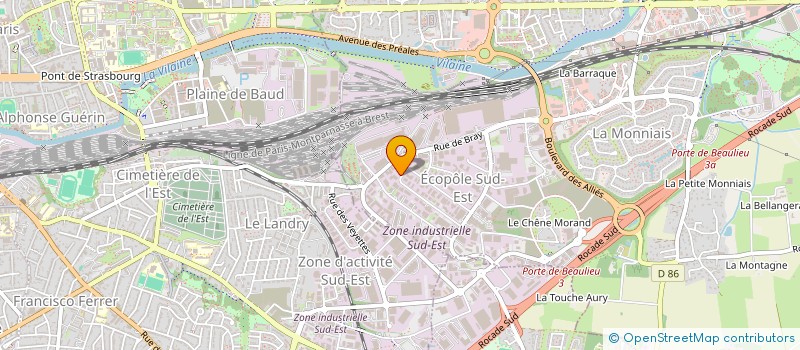 localisation de l'entreprise ASSOCIATION CUVEE PRESTIGE à CESSON-SEVIGNE