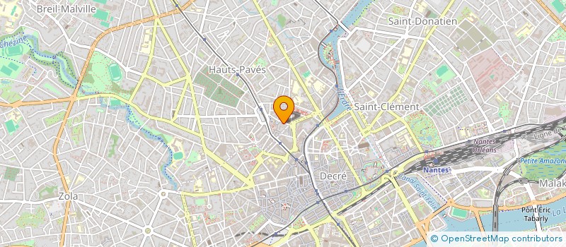localisation de l'entreprise ASSOCIATION CV ASSISTANCE à NANTES