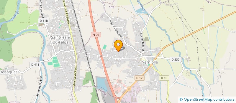 localisation de l'entreprise ASSOCIATION CYCLISME VERNIOLLAISE à VERNIOLLE