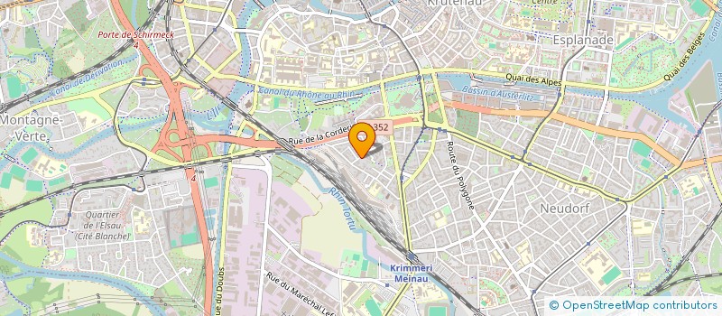 localisation de l'entreprise ASSOCIATION CYCLO COURSES à STRASBOURG