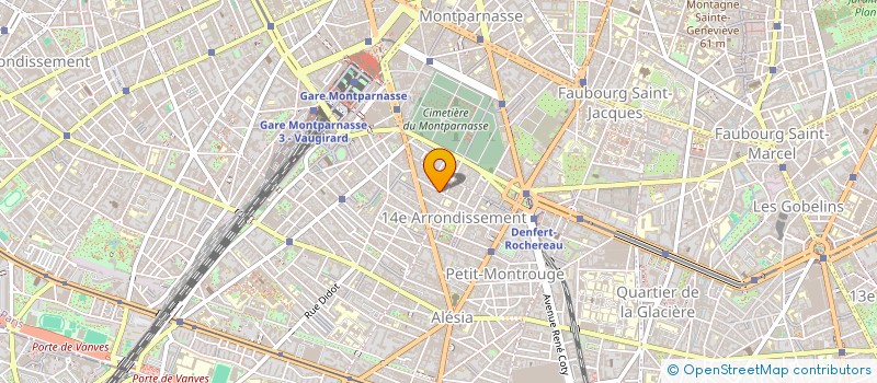 localisation de l'entreprise ASSOCIATION CYCLO THEATRE  PARIS