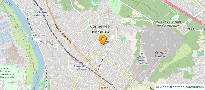 localisation de l'entreprise ASSOCIATION CYLINDRES & PISTONS à CORMEILLES-EN-PARISIS