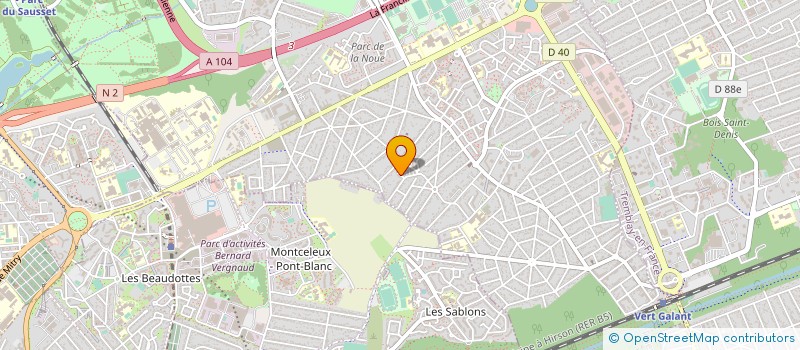 localisation de l'entreprise ASSOCIATION D'ACCUEIL ET D'AIDE AUX ELEVES à VILLEPINTE