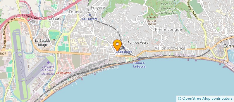 localisation de l'entreprise ASSOCIATION D'ACHAT ET DE VENTE AZUREENNE  CANNES