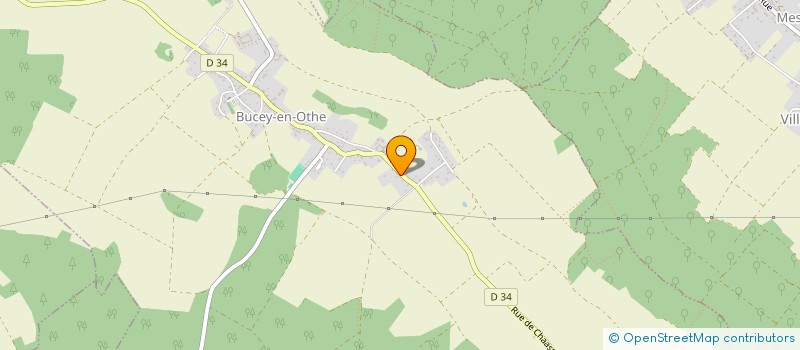 localisation de l'entreprise ASSOCIATION D'ACTION EDUCATIVE DE L'AUBE  BUCEY-EN-OTHE