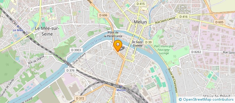 localisation de l'entreprise ASSOCIATION D'ACTION SOCIALE CULTURELLE ET DE LOISIRS DES PERSONNELS DU MINISTERE DE L'AGRICULTURE à MELUN