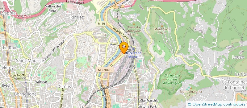localisation de l'entreprise ASSOCIATION D ACTIONS D AIDES POUR LE CONGO à NICE