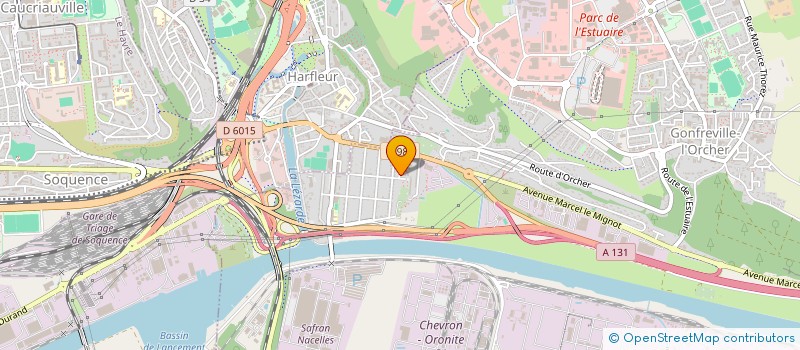 localisation de l'entreprise ASSOCIATION D'ACTIVITES ET DE PARTAGE MAYVILLAISE  GONFREVILLE-L'ORCHER