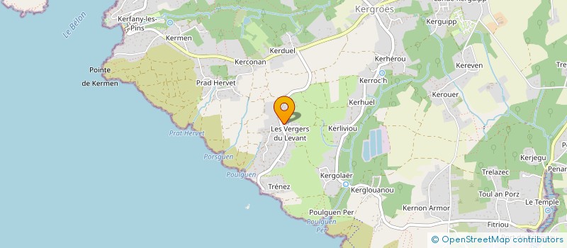 localisation de l'entreprise ASSOCIATION D'ADULTES ET DE PARENTS D'ENFANTS DYSLEXIQUES DU FINISTERE (AAPEDYS FINISTERE) à QUIMPER