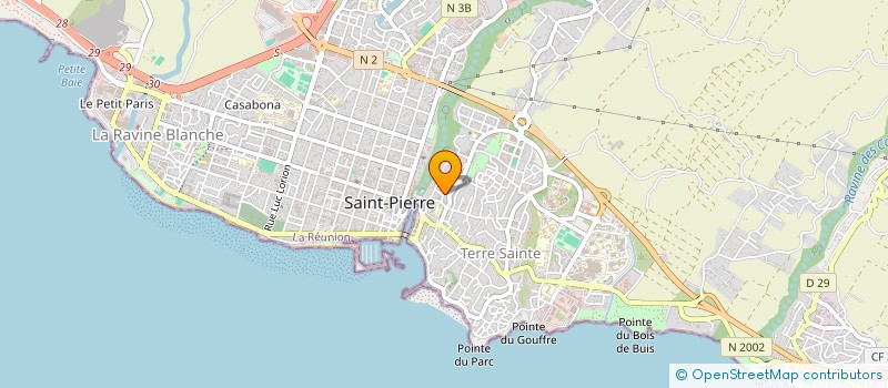 localisation de l'entreprise ASSOCIATION D'AIDE A LA PERSONNE à SAINT-PIERRE