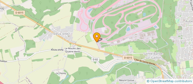 localisation de l'entreprise ASSOCIATION D'AIDE AU DEVELOPPEMENT DE NGUIBASSAL-KOMOL  LE VAL D'HAZEY