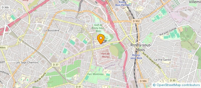 localisation de l'entreprise ASSOCIATION D 'AIDE AU DEVELOPPEMENT SANITAIRE ET SOCIAL DE DEBO MASSASSI à ROSNY-SOUS-BOIS