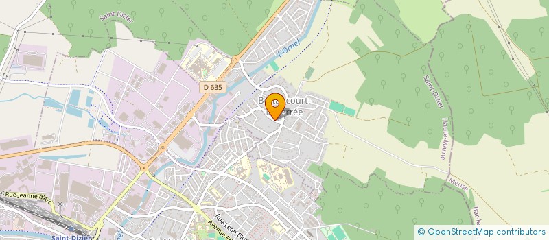 localisation de l'entreprise ASSOCIATION D' AIDE AUX ANIMAUX EN DETRESSE à BETTANCOURT-LA-FERREE