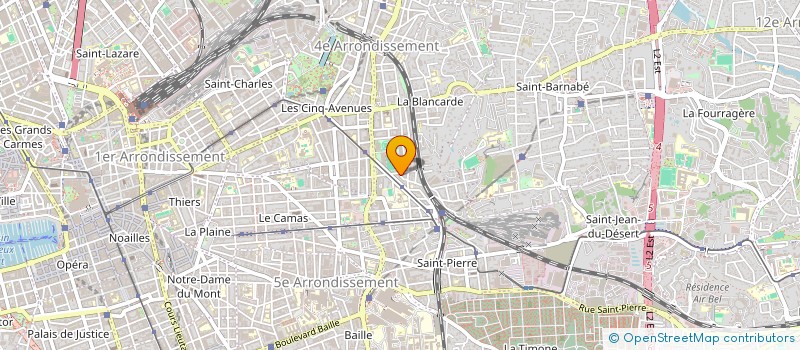 localisation de l'entreprise ASSOCIATION D AIDE AUX FEMMES EN DIFFICULTE à MARSEILLE