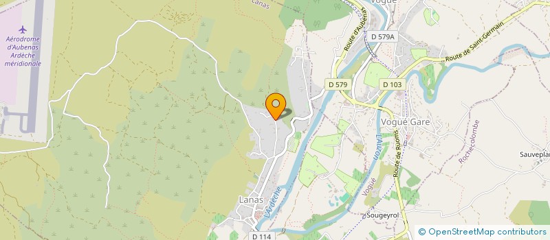 localisation de l'entreprise ASSOCIATION D'AIDE AUX REFUGES ESPAGNOLS à LANAS