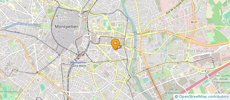 localisation de l'entreprise ASSOCIATION D'AIDE AUX TRAVAILLEURS à MONTPELLIER