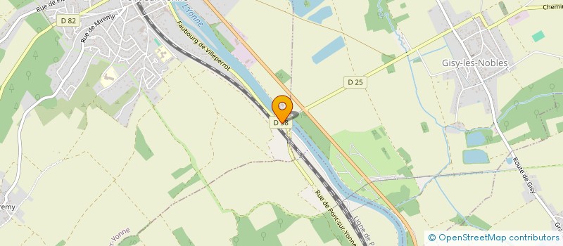 localisation de l'entreprise ASSOCIATION D'AIDE ET DE SERVICE A LA PERSONNE UNA YONNE NORD à PONT-SUR-YONNE