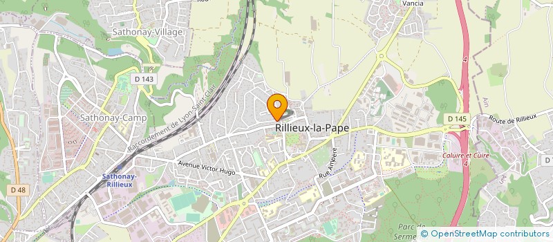 localisation de l'entreprise ASSOCIATION D AIDE ET DE SOUTIEN PSYCHOLOGIQUE à RILLIEUX-LA-PAPE