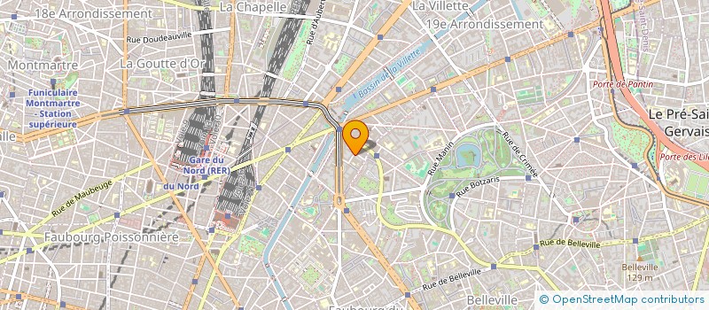 localisation de l'entreprise ASSOCIATION D AIDE HUMANITAIRE BATIR L ESPOIR  PARIS