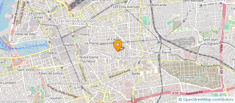 localisation de l'entreprise ASSOCIATION D'AIDE MALADIE DIGESTIVE PACA à MARSEILLE