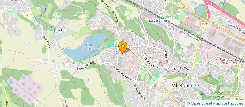 localisation de l'entreprise ASSOCIATION D'AIDES AUX ENFANTS VICTIMES DE PEDOPHILIE  VILLEFONTAINE