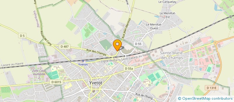 localisation de l'entreprise ASSOCIATION D'AIRSOFT DU PAYS DE CAUX à YVETOT