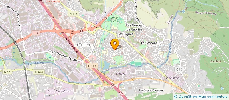 localisation de l'entreprise ASSOCIATION D ANCIENS COMBATTANTS ET VICTIMES DE GUERRE OP EX ET DE TOUS LES RESSORTISSANTS DE L ONAC DES BOUCHES DU RHI  VITROLLES