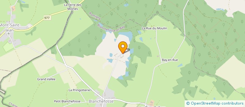 localisation de l'entreprise ASSOCIATION D'ANIMATION DE BLANCHEFOSSE-ET-BAY  BLANCHEFOSSE-ET-BAY