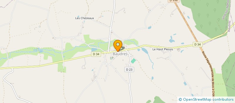 localisation de l'entreprise ASSOCIATION D'ANIMATIONS DE BAUDRES à BAUDRES