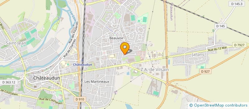 localisation de l'entreprise ASSOCIATION D'ANIMATIONS ET DES COLLECTIONNEURS DUNOIS (2 ACD) à CHATEAUDUN